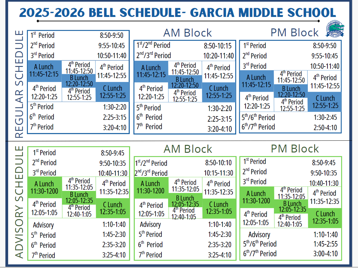 Bell Schedule